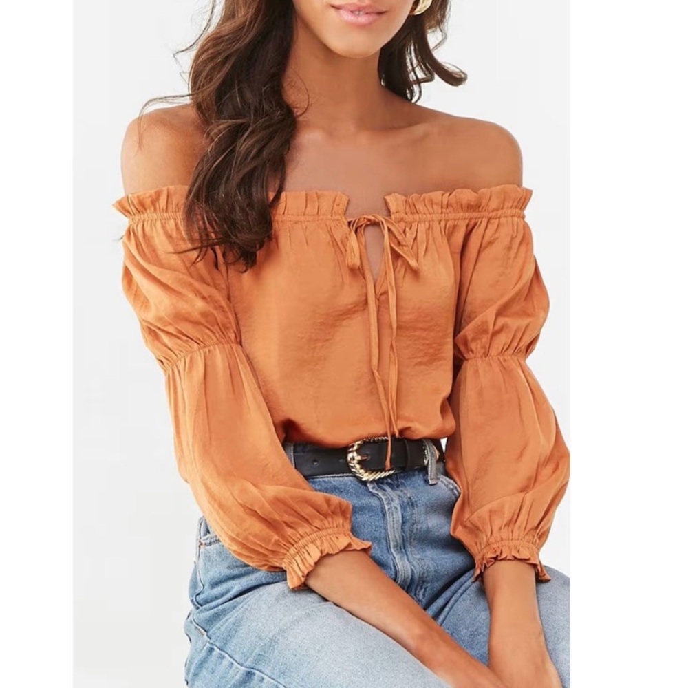 Burnt Orange Bodysuit